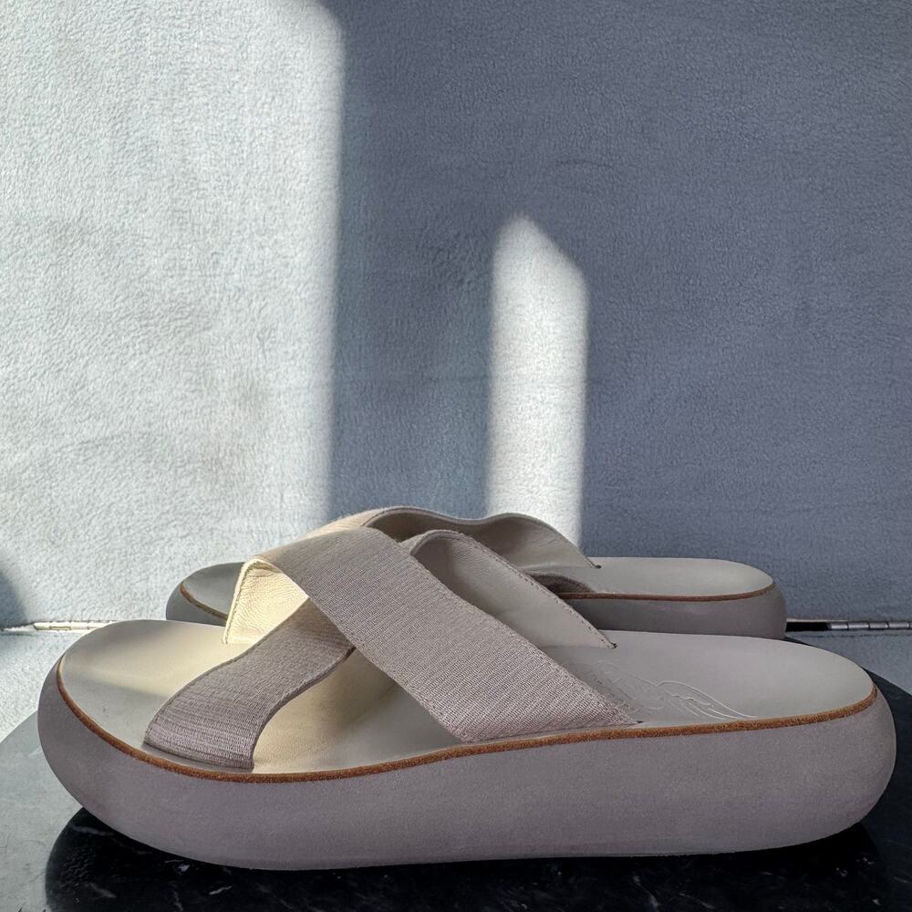 Ancient Greek Sandals Gray Thais Comfort Sandals Women’s Size 37/ 5 US